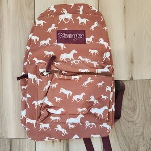 Wrangler Horse Pattern Backpack